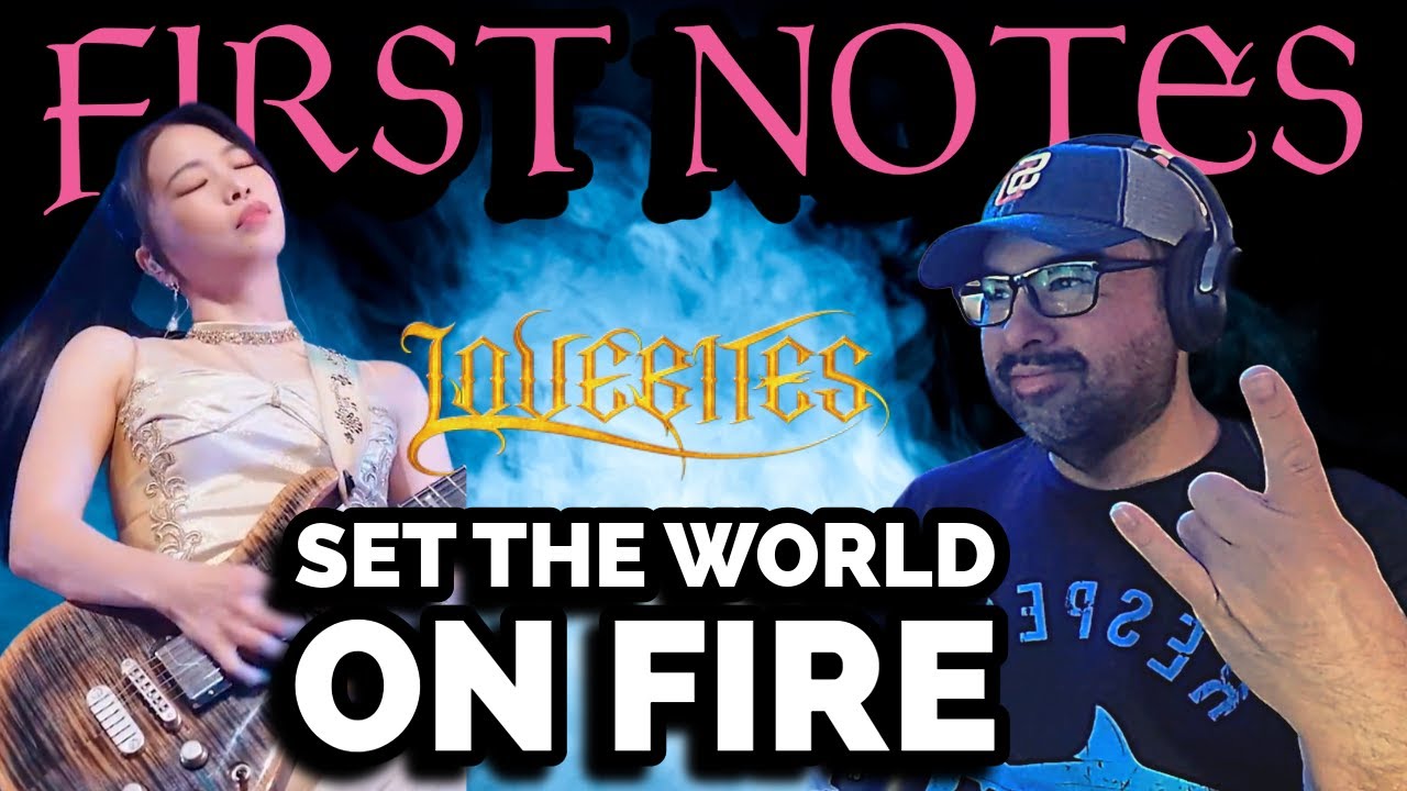 She Shreds LIKE THAT?! 😳 | LOVE BITES – Set the World on Fire (Live) Reaction