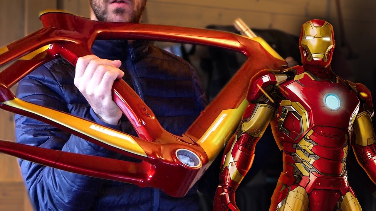 Repeindre son vélo déco IRONMAN !
