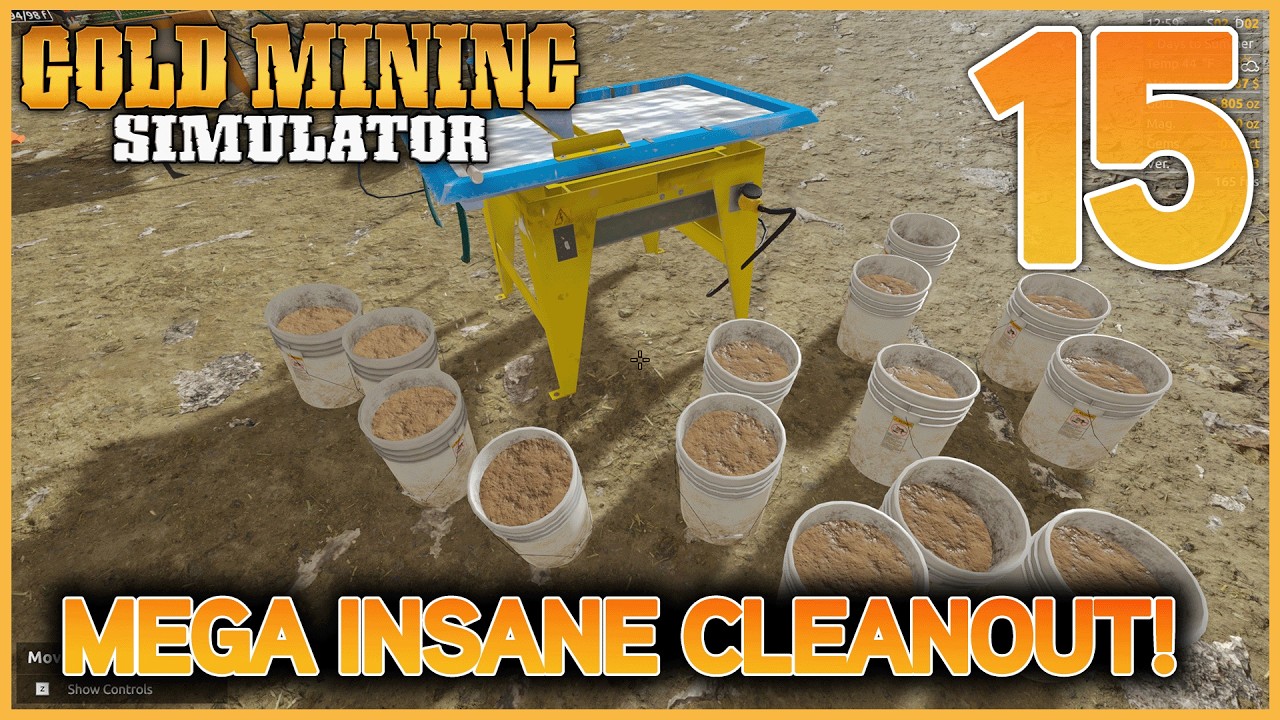 You will NEVER GUESS how much GOLD WE GOT! - GOLD MINING SIMULATOR
