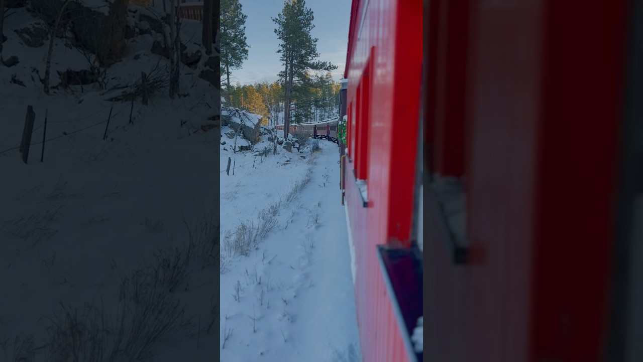 All aboard the 1880 Train Holiday Express! #SouthDakota #Christmas