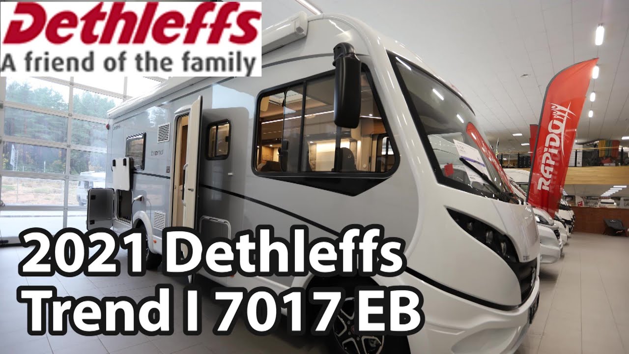 Dethleffs Trend I 7017 EB 2021 Motorhome 7,41 m