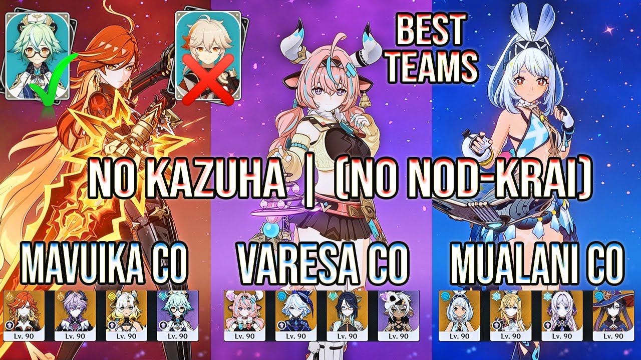 [Sucrose]🔥 No Kazuha, No Nod-Krai! Can Mavuika DESTROY the New Stygian Onslaught? | Genshin Impact