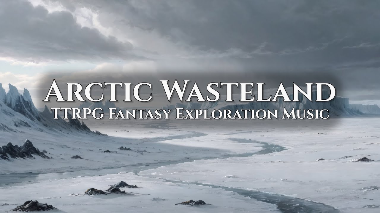 ❄️ Arctic Wasteland Journey — Minimalist Exploration Music (1 Hour)