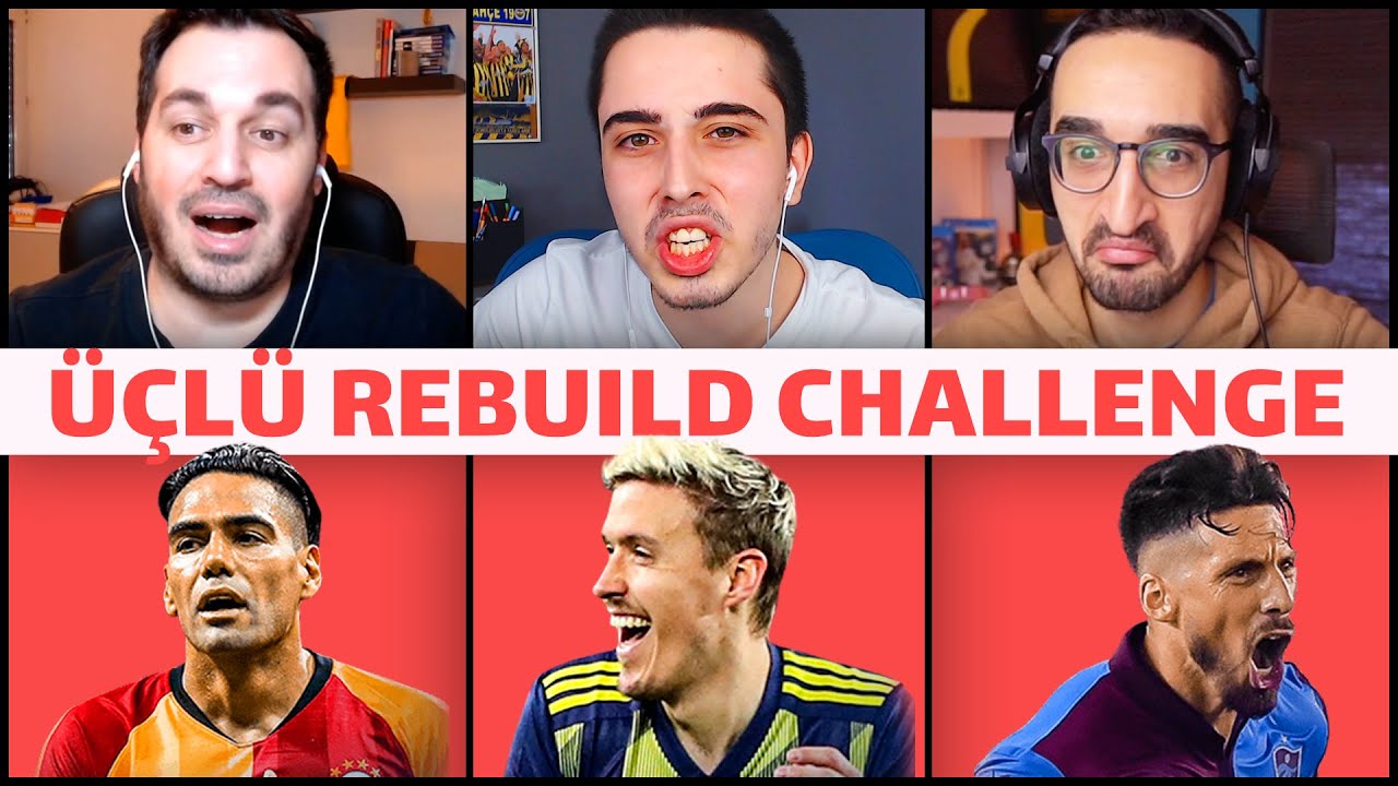 SÜPERLİG'DE HER TAKIMDAN 1 OYUNCU ALMA ÜÇLÜ REBUILD CHALLENGE // FIFA 20 KARİYER MODU