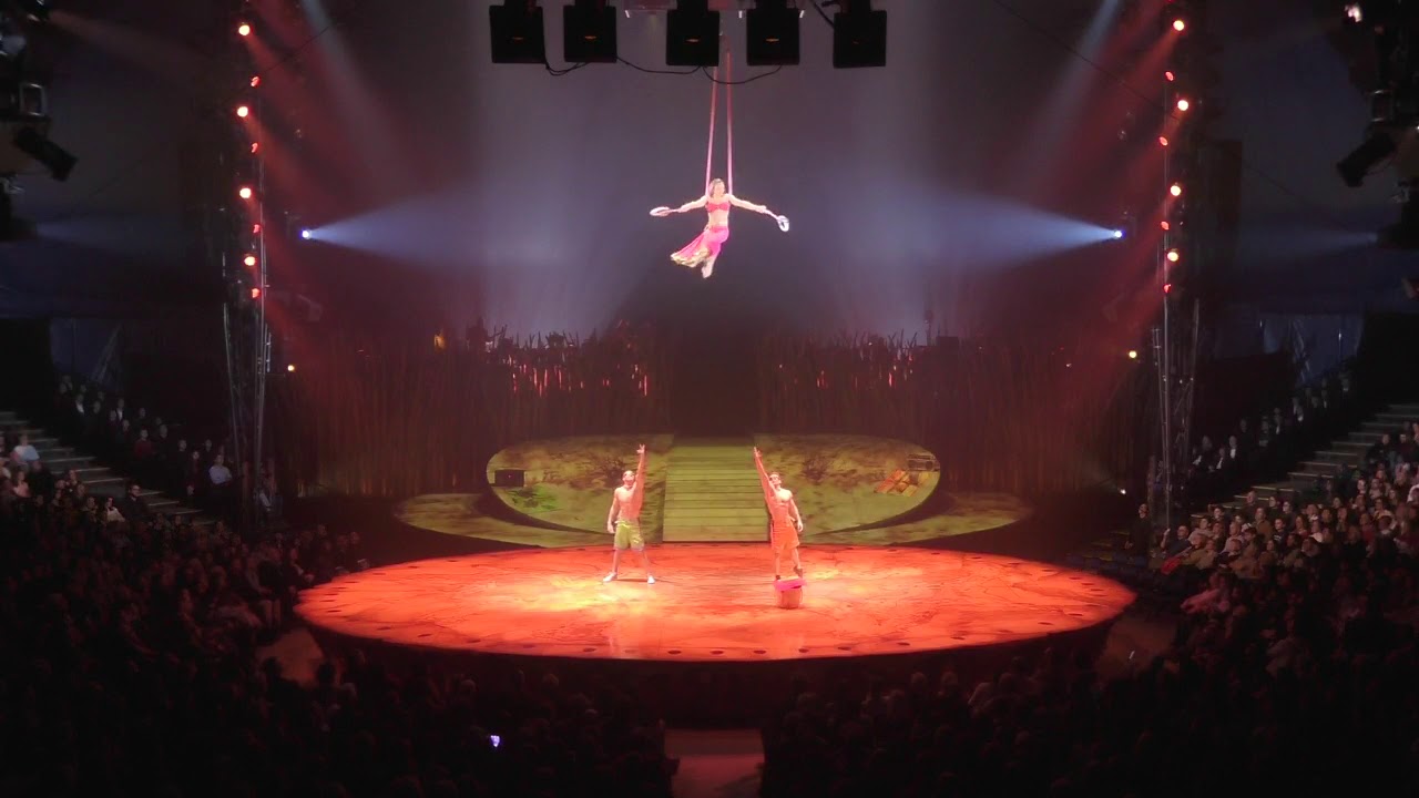 Maciej Labutin   aerial rings Cirque du Soleil TOTEM