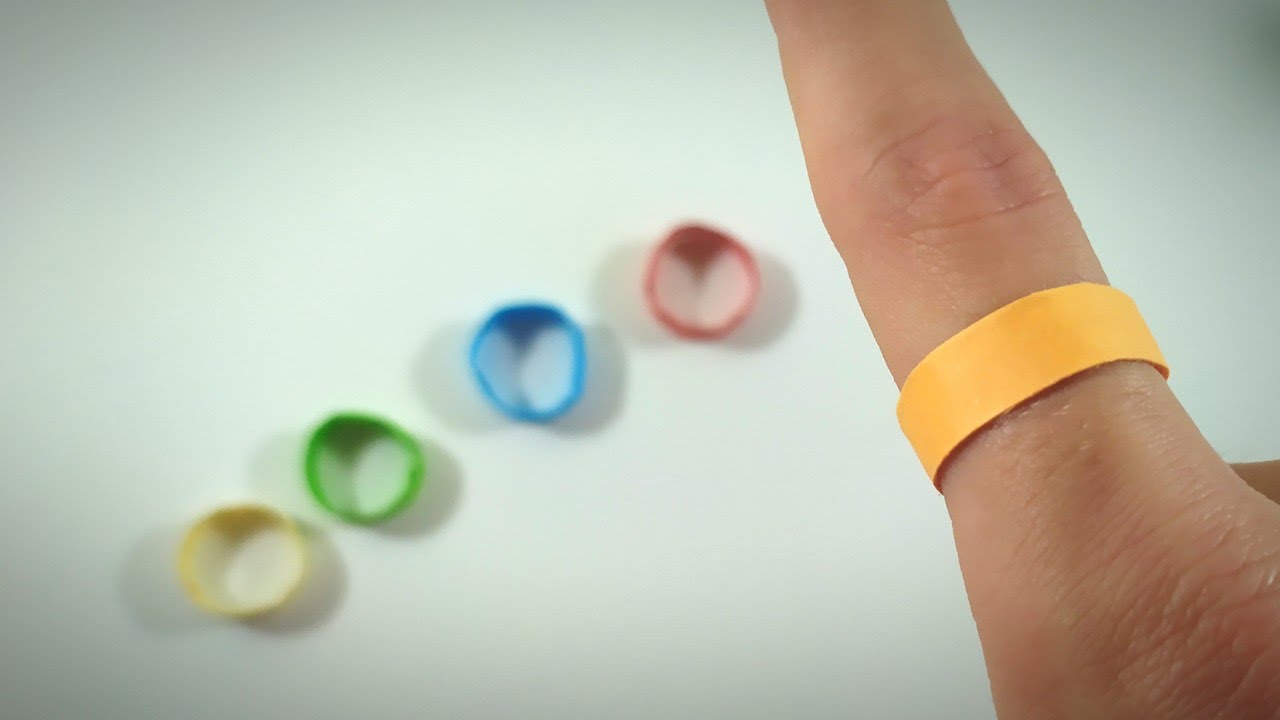 Anillo de origami - muy fácil - ( Origamis De Marc )
