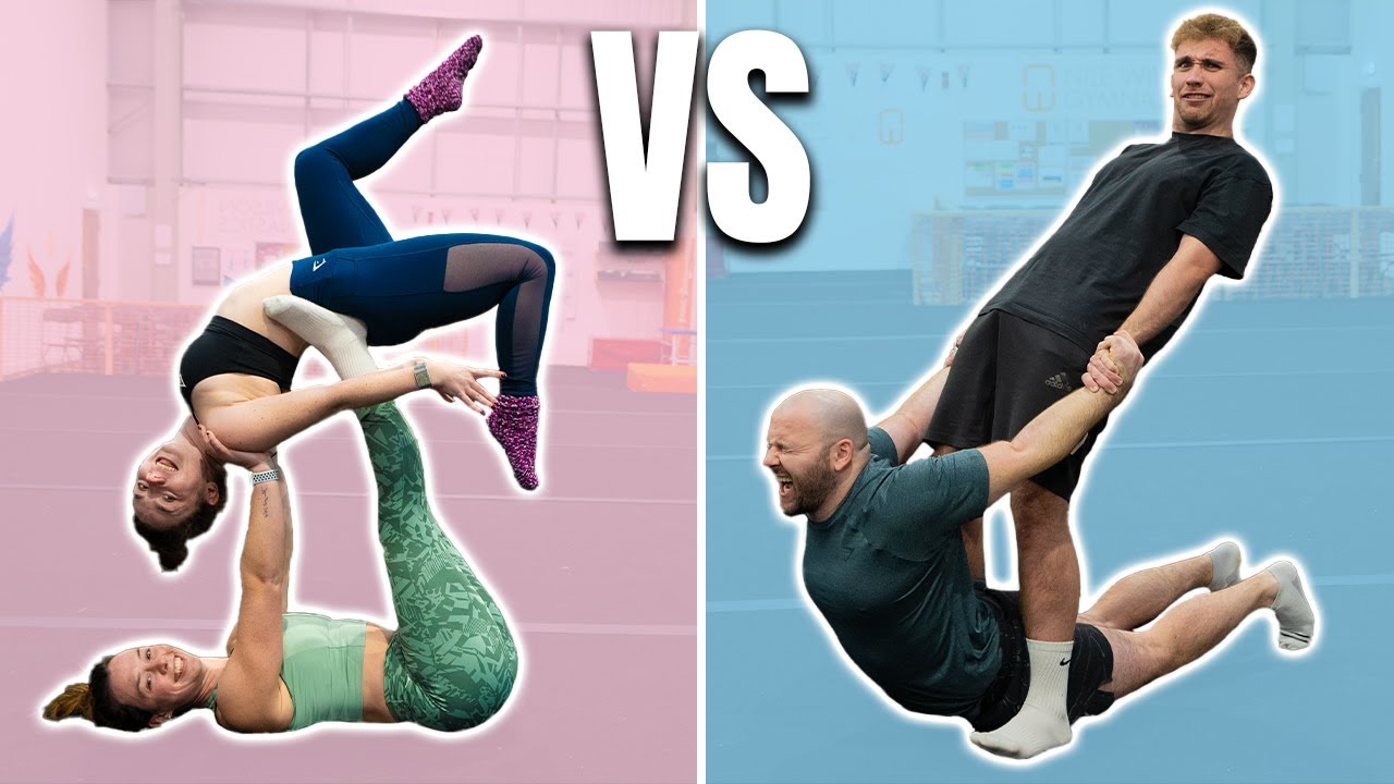 Акро-челлендж «ДЕВЧОНКИ против МАЛЬЧИКОВ»!