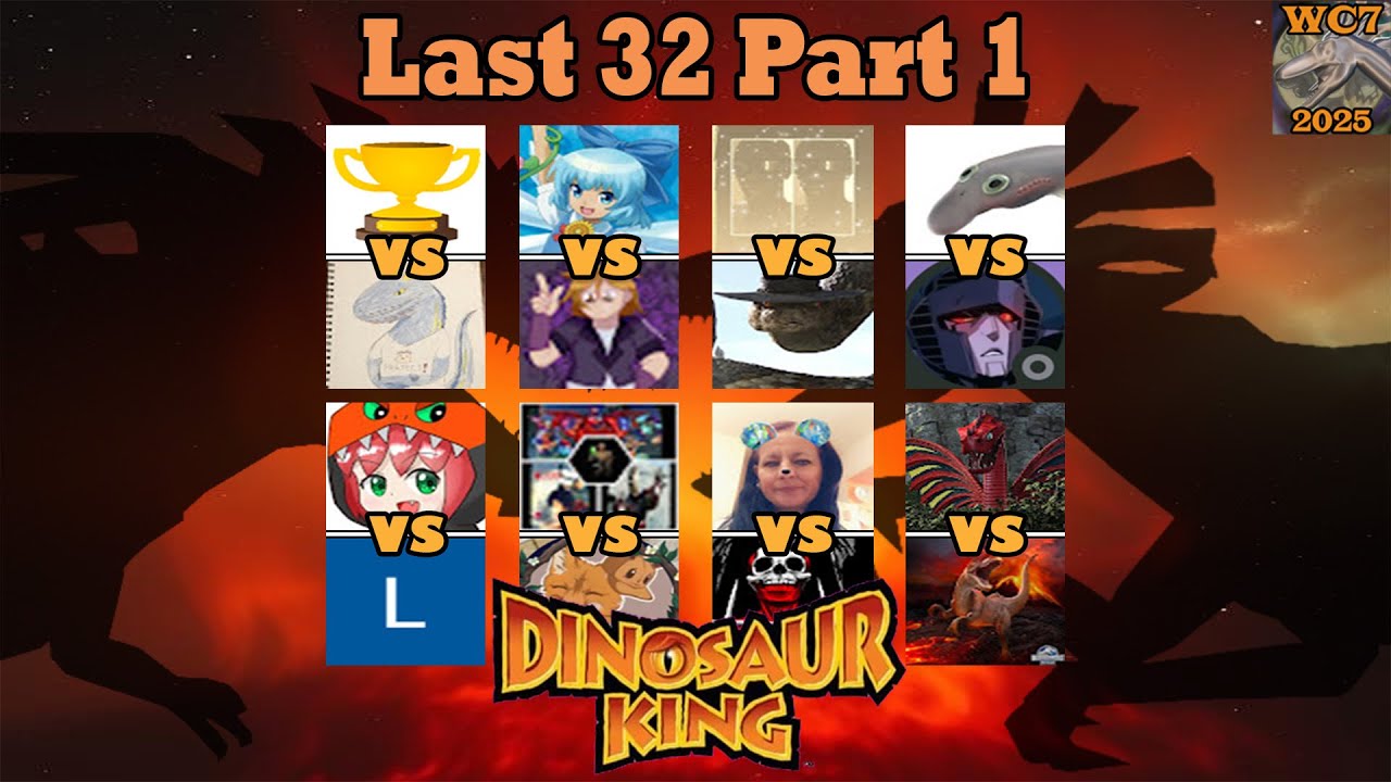 Dinosaur King Arcade | World Championship 7 | Last 32 Round Part 1 古代王者恐竜キング