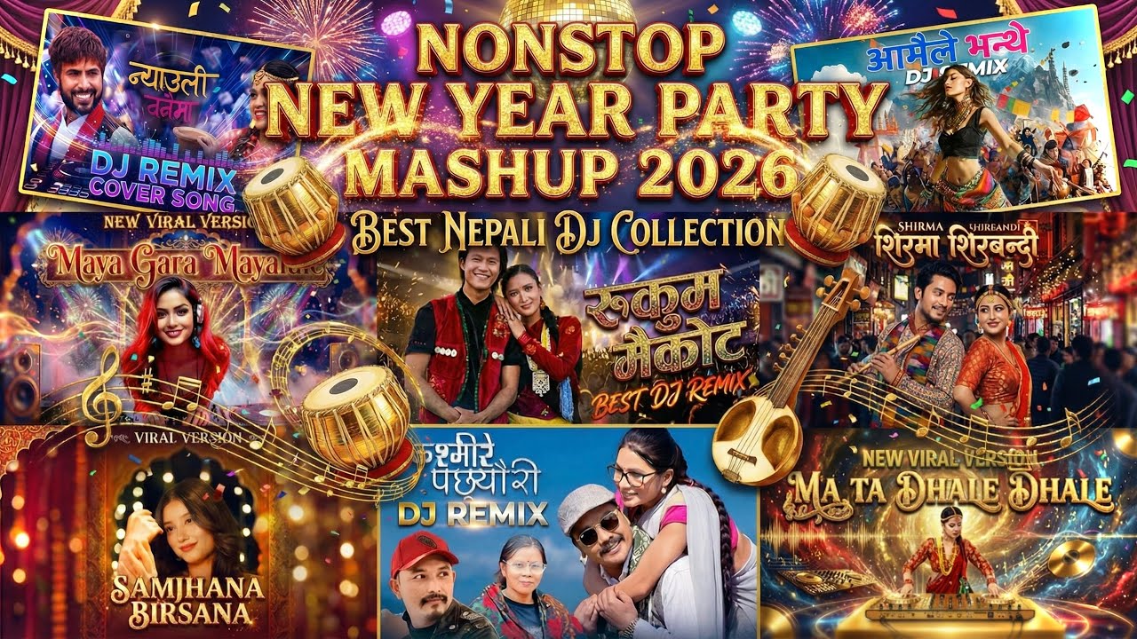 New Year 2026 Party Mix | Best Nepali DJ Mashup | Nonstop Dance Collection - S Tunes Nepali 