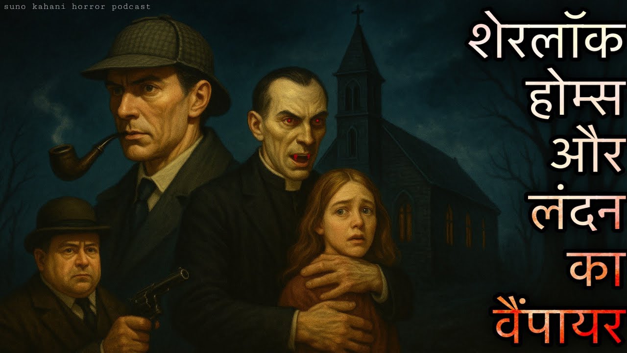 Sherlock Holmes- The Adventure Of The London Vampire | Detective Story In Hindi | Bedtime Stories