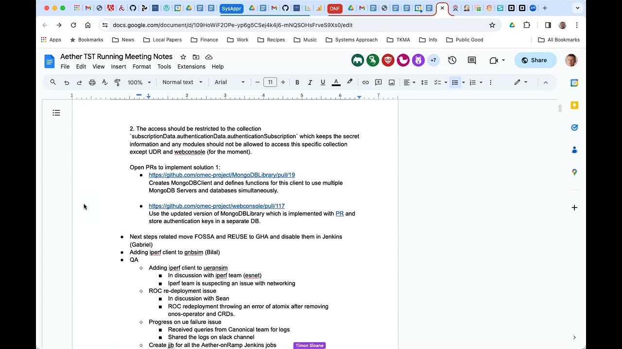 Aether TST Meeting 1-9-2024