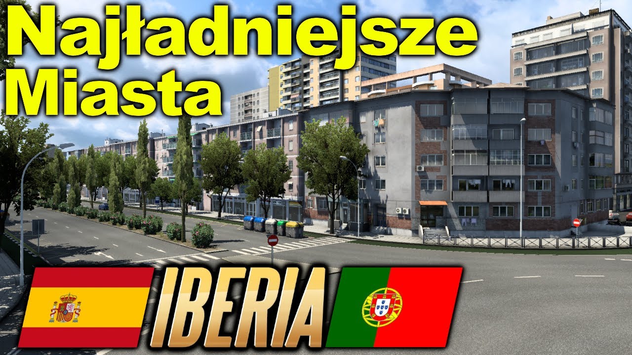Najładniejsze miasta w DLC IBERIA | ETS 2