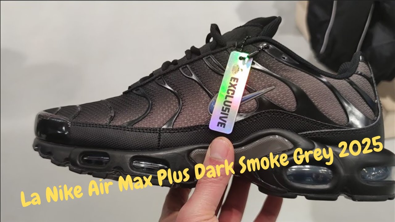 La Nike Air Max Plus Dark Smoke Grey 2025 أخر ما كين