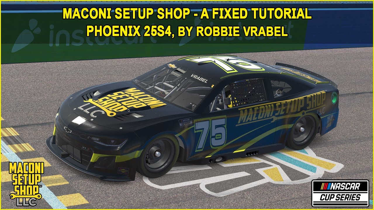 Руководство по квалификации и гонке iRacing Maconi A-Fixed Phoenix 25S4