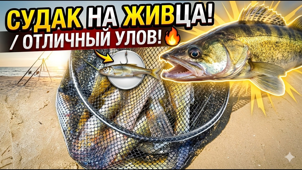 Ловля судака на живца и хвосты в июне/Отличный улов/Видеоотчет Июнь 2019