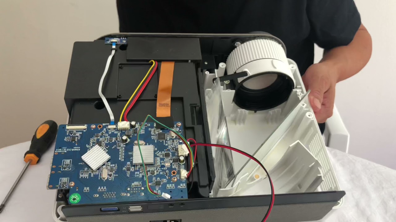 LIMPEZA DO PROJETOR BETEC 960 FULL HD!
