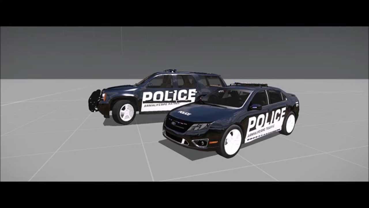 ArmA 3 Police Mod - Volumetric Lightbar Showcase