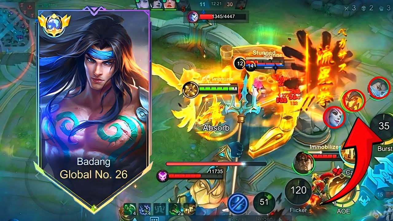 Try this build and emblem for badang solo rank 💪| badang best build and emblem 2025 🔥