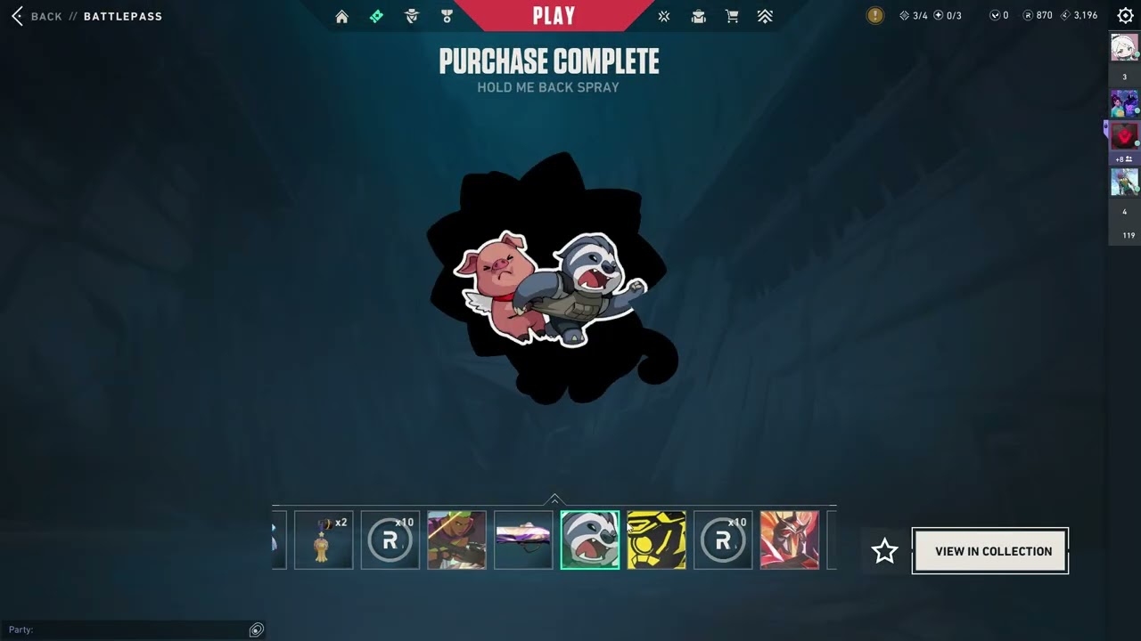 VALORANT - FIRST TIME BUYING ON VALORANT - BOUGHT BATTLEPASS INTERHELM ITEMS