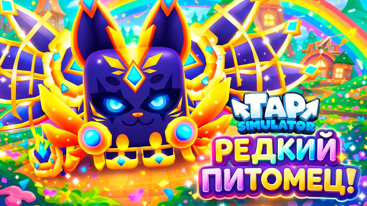 ВЫБИЛ МЕГА РЕДКОГО ПИТОМЦА В TAP SIMULATOR В РОБЛОКС! ROBLOX