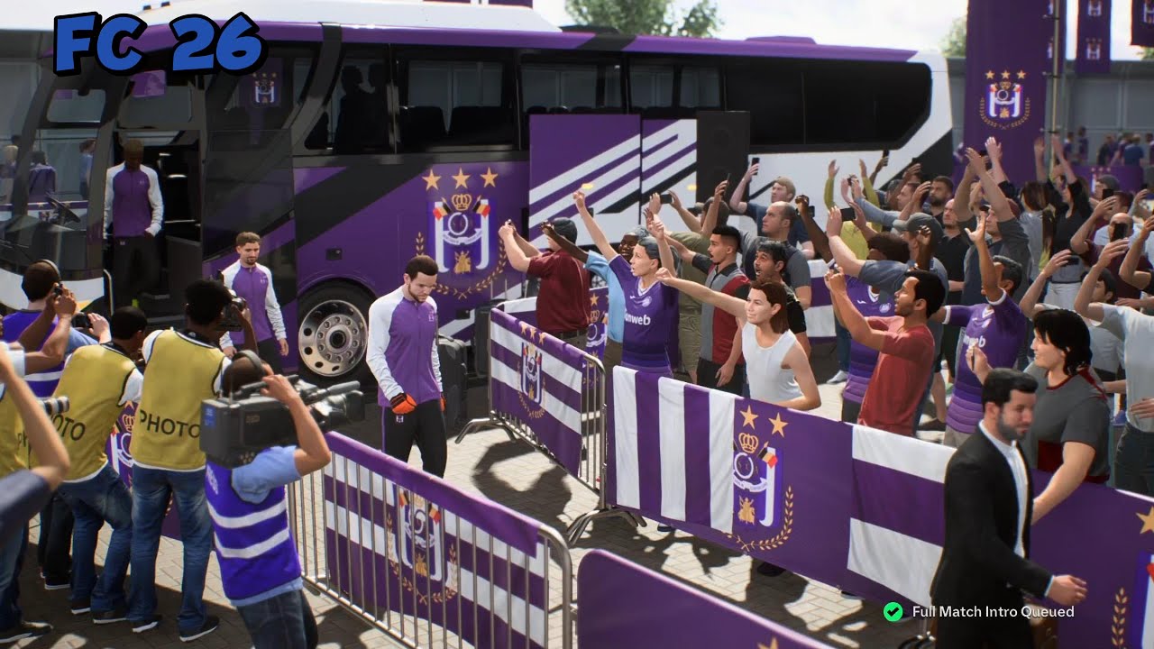 FC 26 FULL GAMEPLAY II RSC Anderlecht vs RC Sporting Charleroi II Jupiler Pro League 2026 II PC II