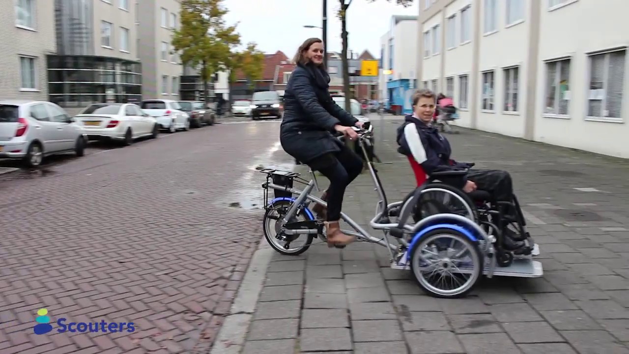 Rolstoelfiets VeloPlus getest door Irene en Francis
