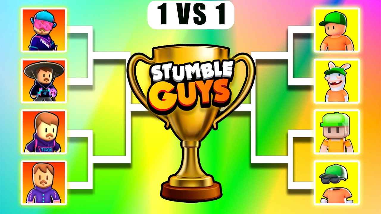 MR. BEASTS vs MR. STUMBLES Epic Skins Tournament in Stumble Guys🔥
