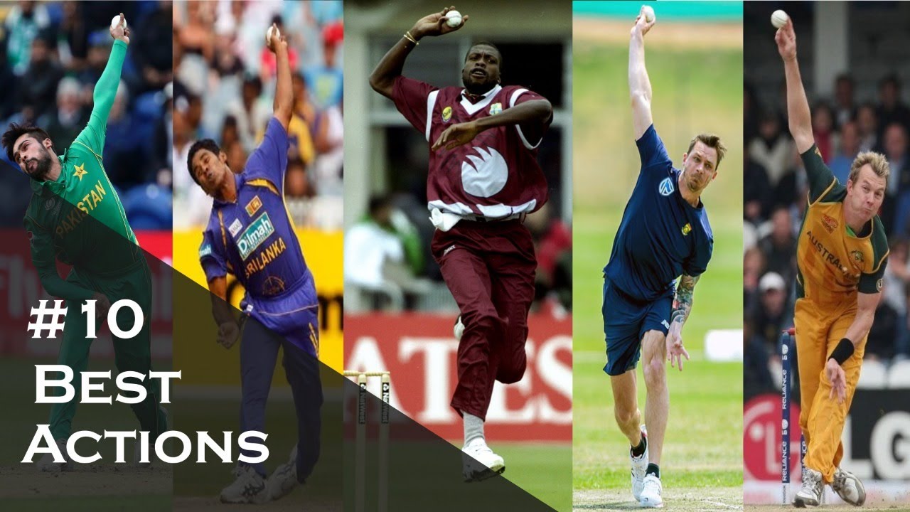 Top 10 Clean & Smooth Fast Bowling Actions