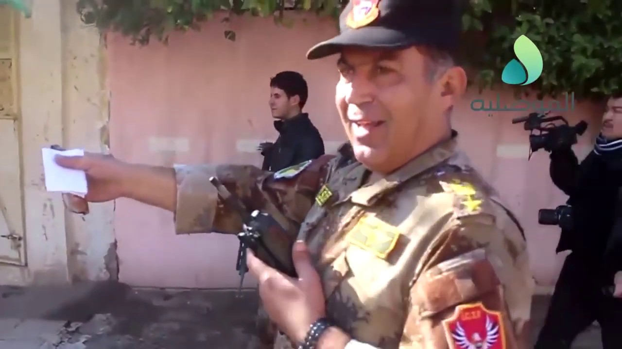 الموصلية و برفقة ابطال جهاز مكافحة الارهاب  تتجول في حي التأميم