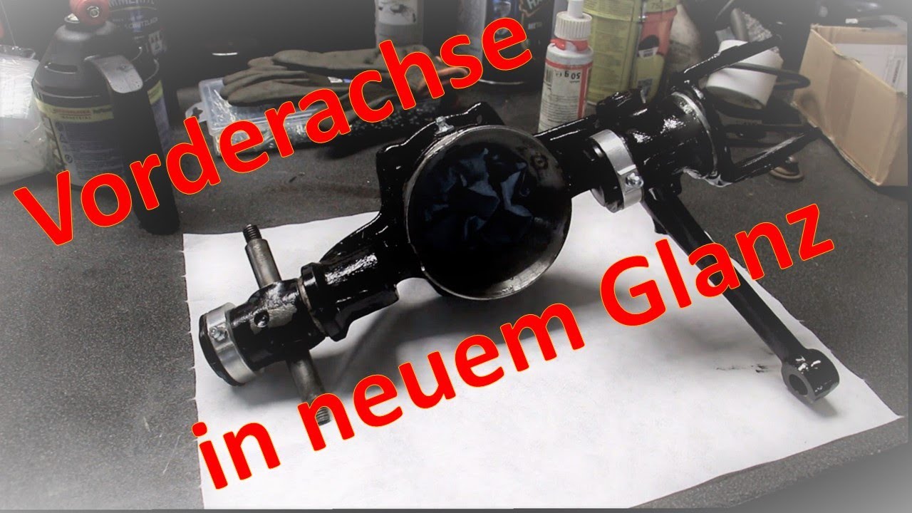 #12 Vorderachse komplett regenerieren - Wartburg 311 Coupé Projekt
