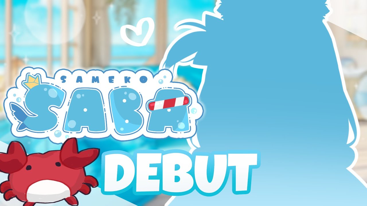 【VTUBER DEBUT】yoho! 🐟 i'm saba!