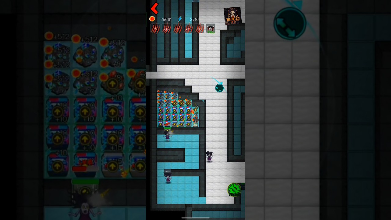 😱🔥🔫 3 Ghosts vs gatling gun' haunt Dorm game play video।