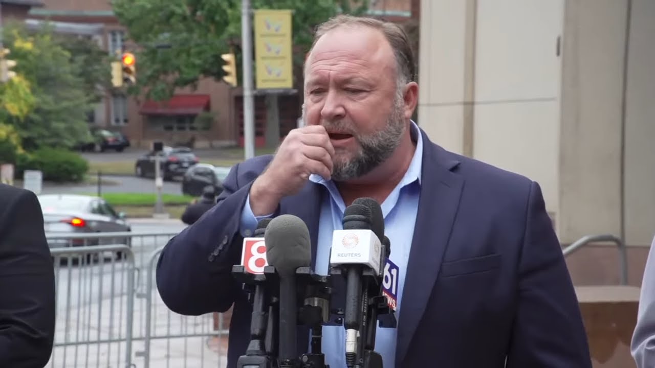 Infowars&rsquo; Alex Jones Trial Over Sandy Hook Hoax Claims I LIVE
