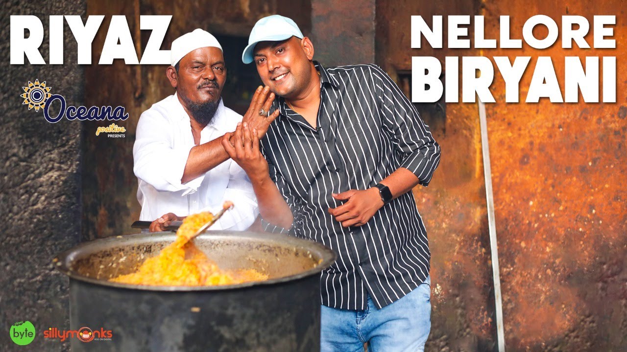 Mutton Biryani Making | Nellore Riyaz Biryani | Mutton Dum Biryani | Street Byte | Silly Monks| Food