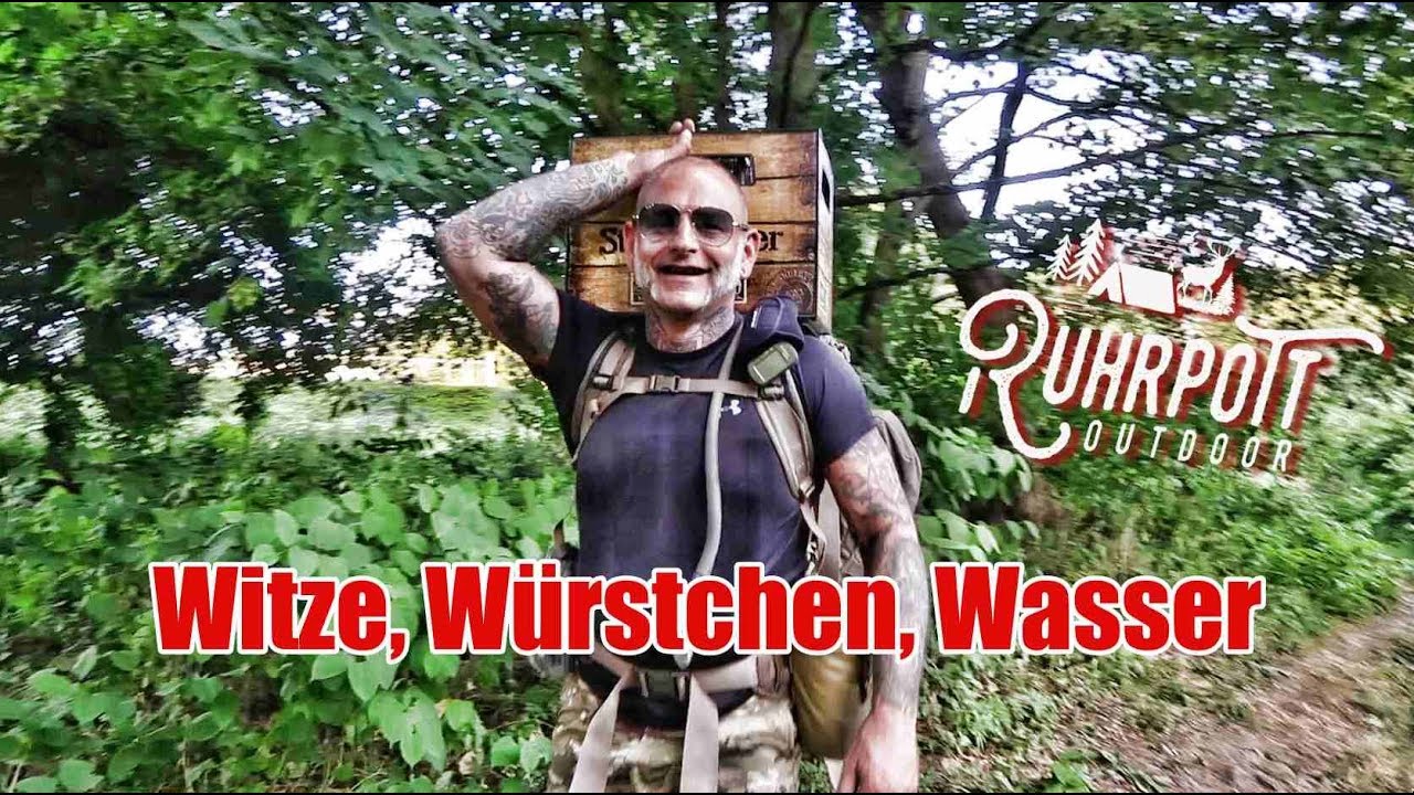 Witze, Würstchen, Wasser - 1/3 - Grillen am Fluß mit Ruhrpott Outdoor 1815