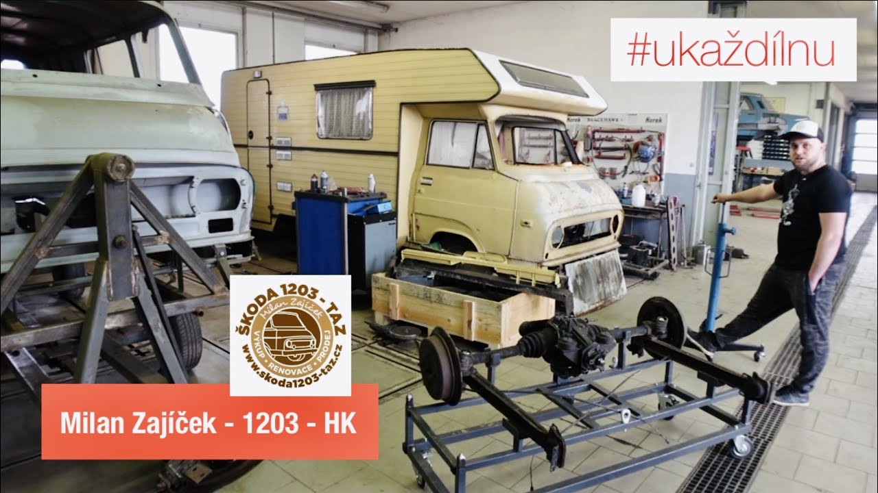 Škoda 1203 Milan Zajíček | #ukaždílnu | Velké projekty v Hradci?