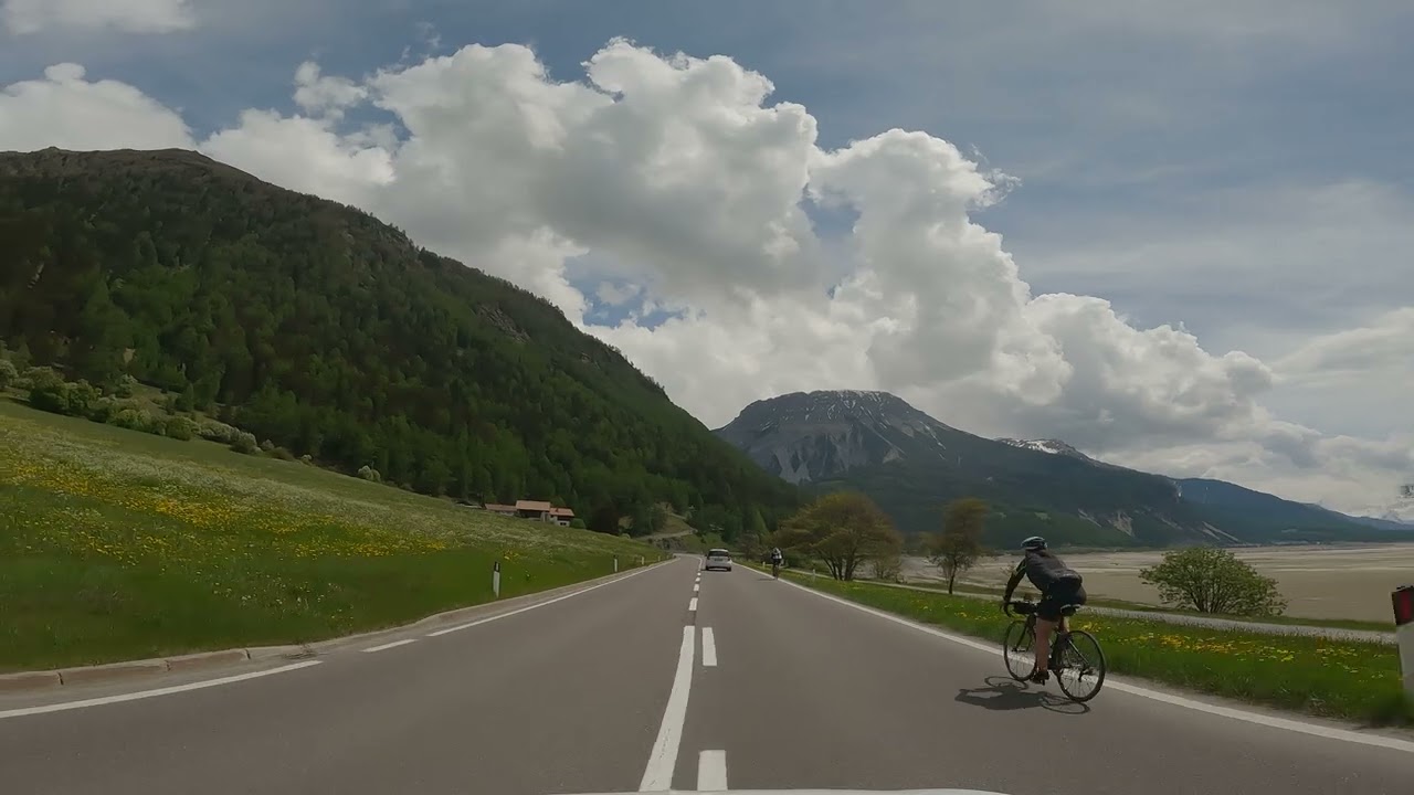 Pt7: 4K Road Trip Europe | Virtual Cycling Adventure from Innsbruck to Basel | Scenic Mountain Drive