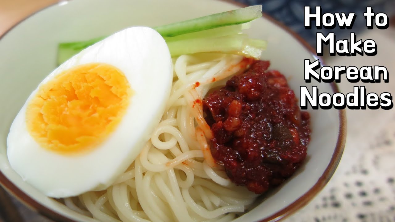 백종원  만능 양념장 비빔국수/Korean spicy noodle - bibim guksu /마리텔 /백주부