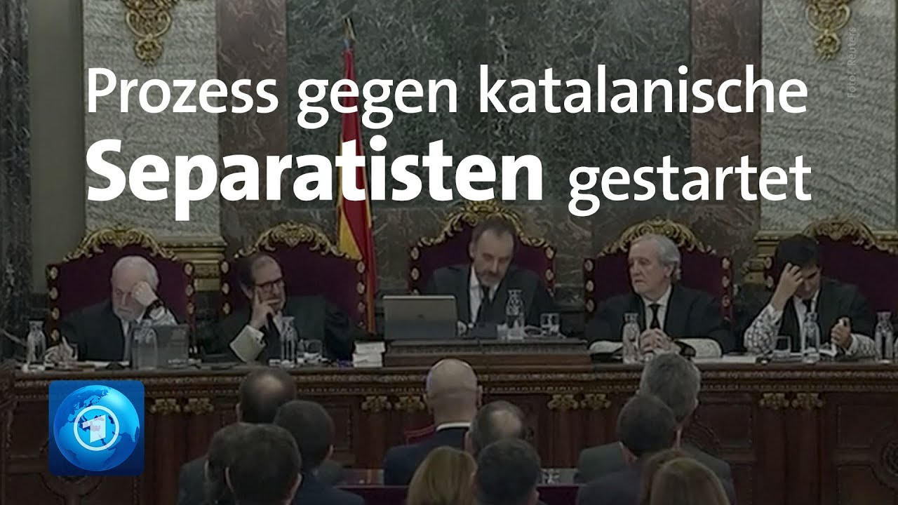 Referendum in Katalonien: Prozess gegen Separatisten gestartet