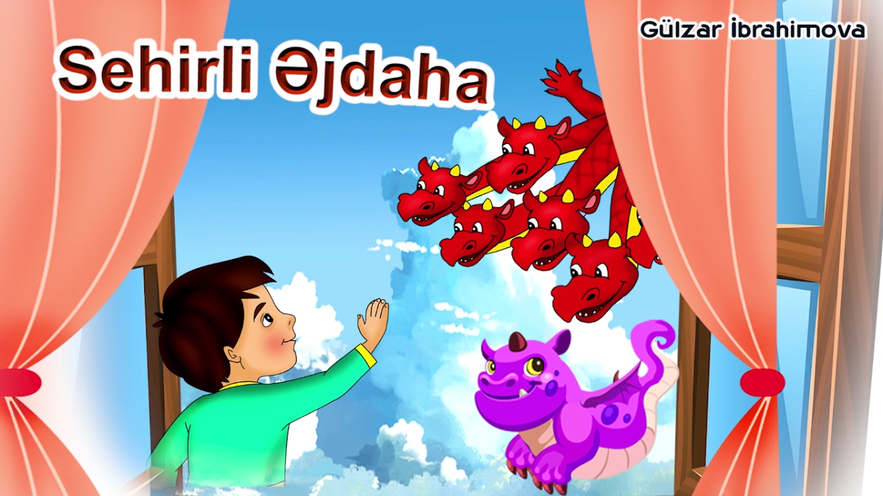 Sehirli Əjdaha ( Azərbaycan Cizgi Film / Uşaq Nağılları )