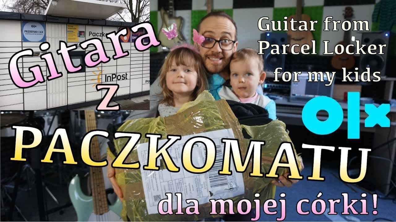 Kupiłem Gitarę z OLX z dostawą do PACZKOMATU!!!:)  (Guitar from PARCEL LOCKER)