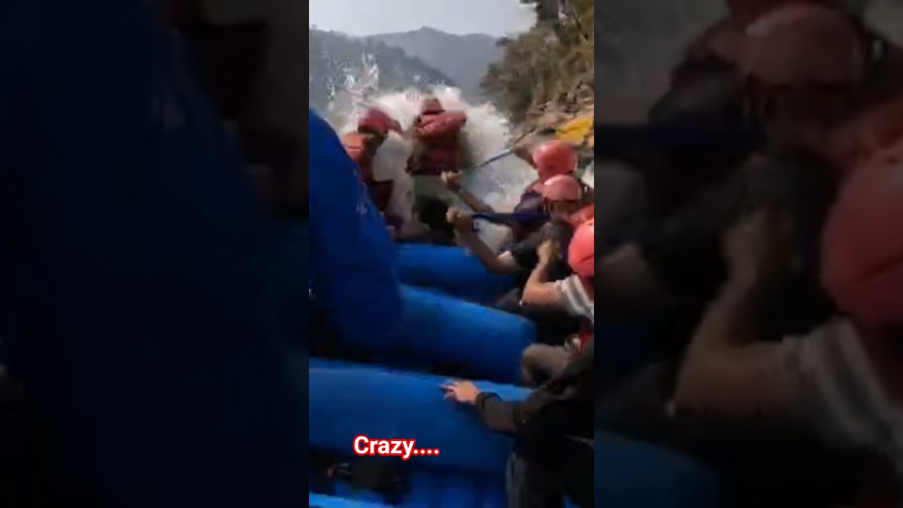 Rafting be Crazy #video #rishikesh #littlekhiladi #fun #adventure