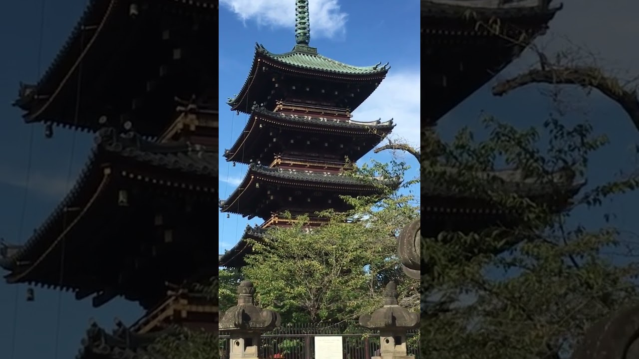 An Old Temple Shrine In Japan 