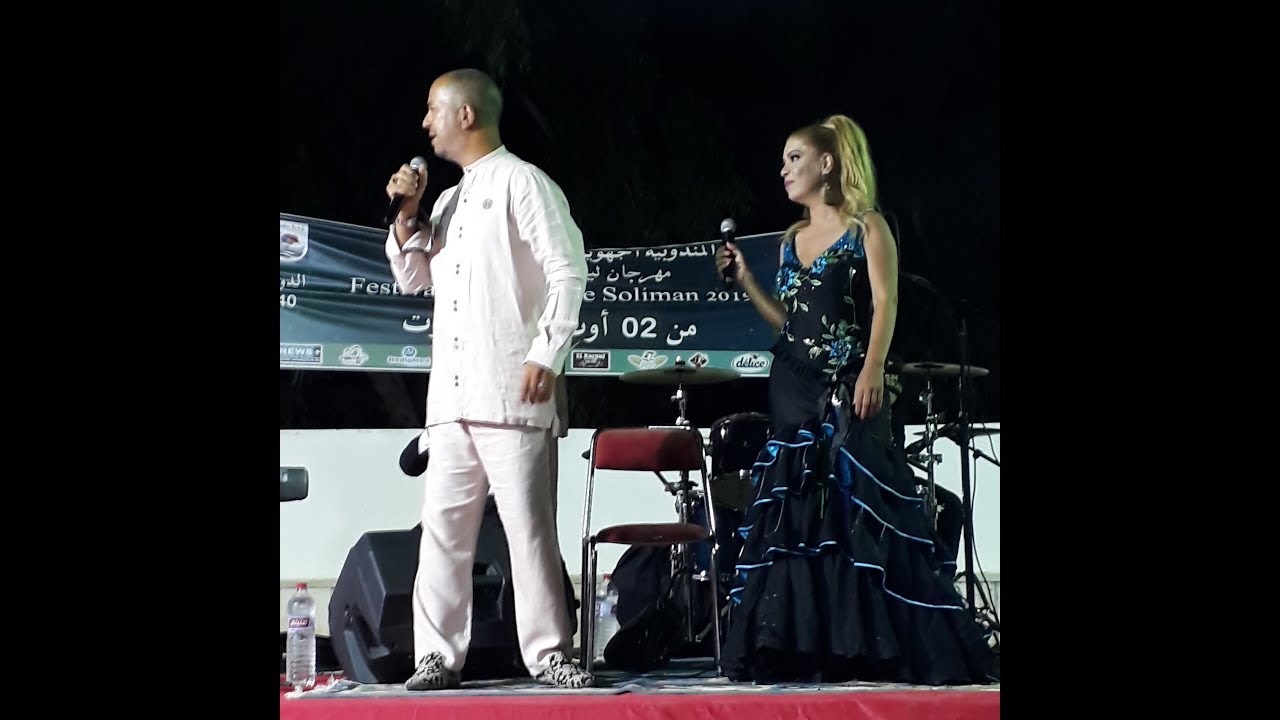 مهرجان ليالي سليمان : لمياء وفيصل الرياحي في كوكتال شرقي