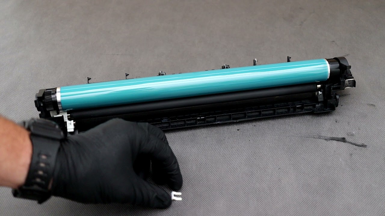 Замена барабана заправочного ролика проявителя RICOH MP 2554 2555 3054 3055 3554 3555 4054 4055 5054