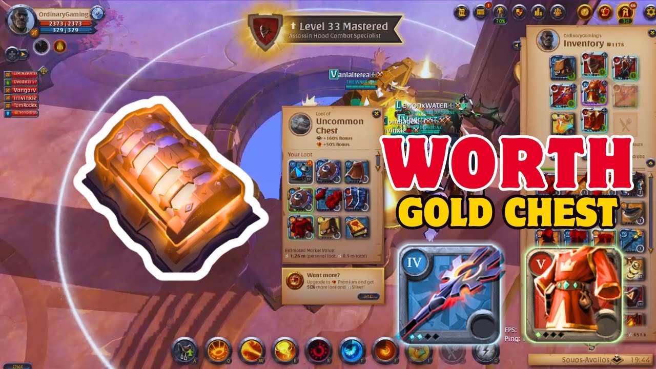 This is how I did Gold Chest with RANDOMs!!! | Ava Road | Albion Online | Beginner POV