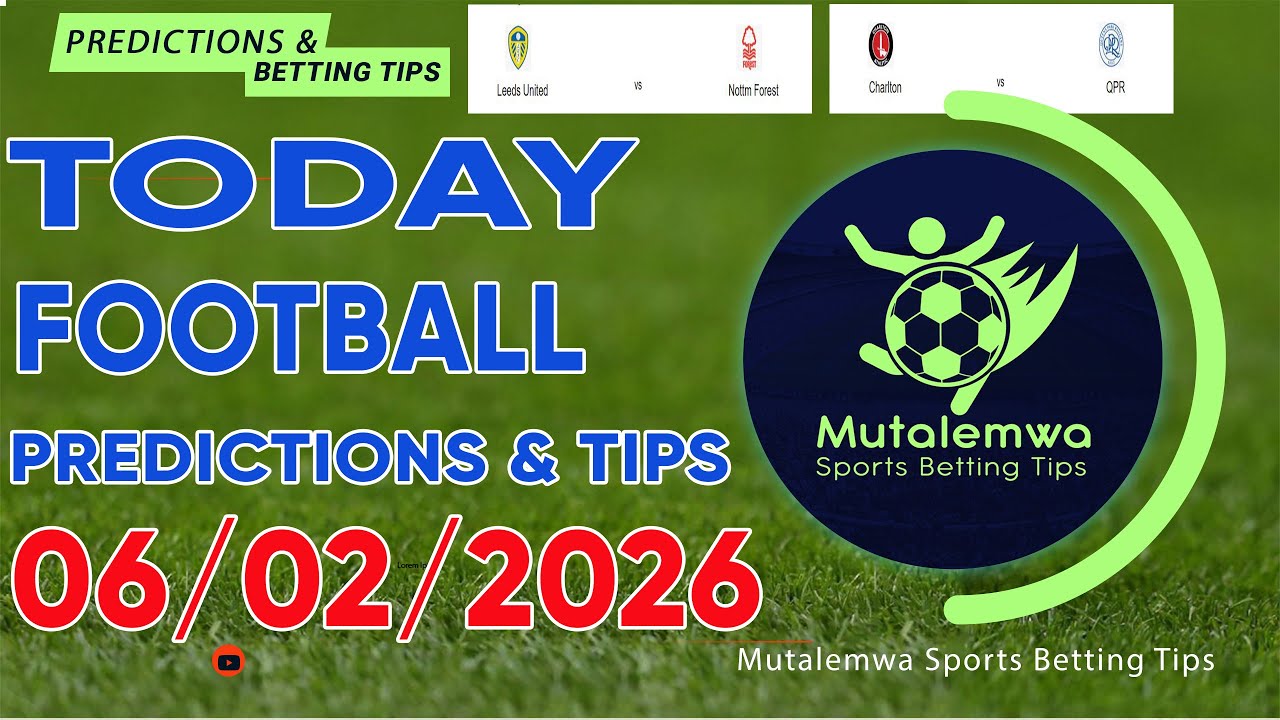FOOTBALL PREDICTIONS TODAY 06/02/2026 PREDICTIONS TODAY|BETTING TIPS, #betting@sports betting tips