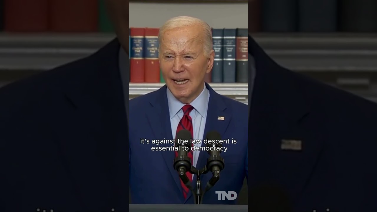 Biden condemns violence, threats at protests as tensions mount on campuses #politics #gaza #israel