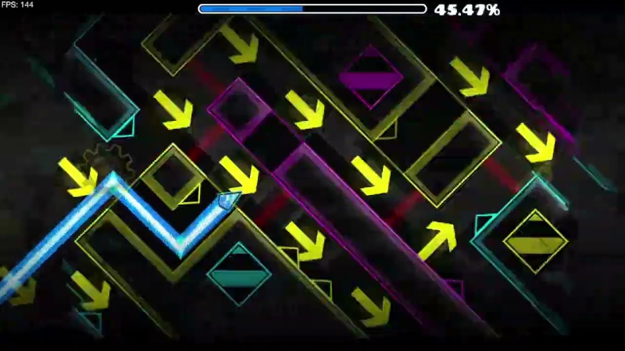Random Access Memory 100% | Geometry Dash 2.2 (Extreme Demon No. 10) NEW NEW NEW HARDEST
