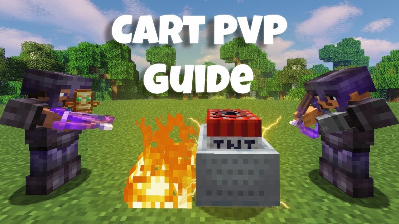 Cart PvP Guide for Minecraft Bedrock (Mobile too)